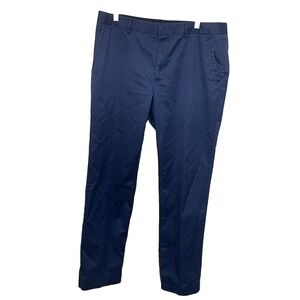 Bonobos Pants Men's 35x31 Blue Straight Leg‎ Monday Casual Preppy Golf Cotton